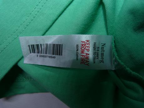 Nutmeg tričko vel.116, nutmeg,116