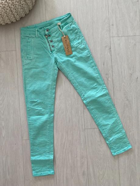 Strečové skinny kalhoty, vel. xs - m, 34 - xs