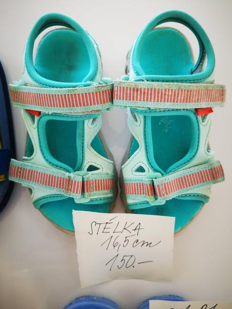 Sandálky, decathlon,25