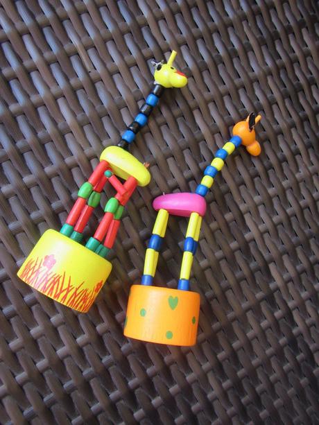 Mačkací figurka žirafy,