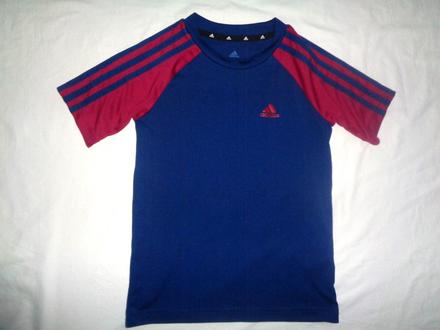 Funkční modrovínové tričko adidas, adidas,128
