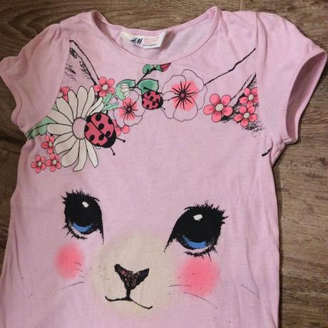 Bavlněné tričko h&m, h&m,122