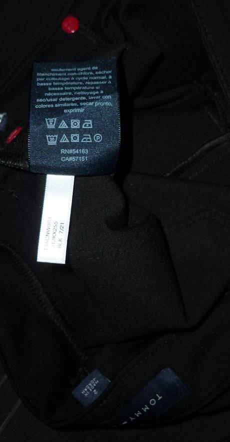 Tvarující elastické super kalhoty tommy hilfiger, tommy hilfiger,xs