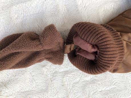 Verbautet 102 - 4 roky 104/110 hneda bunda a rukav, 104