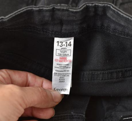 Džíny vel. 13 - 14 let, george,164