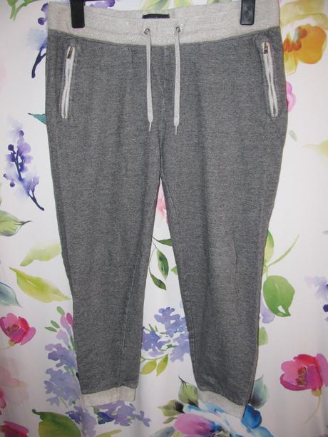 Dámské bavlněné 7/8 tepláky, 42