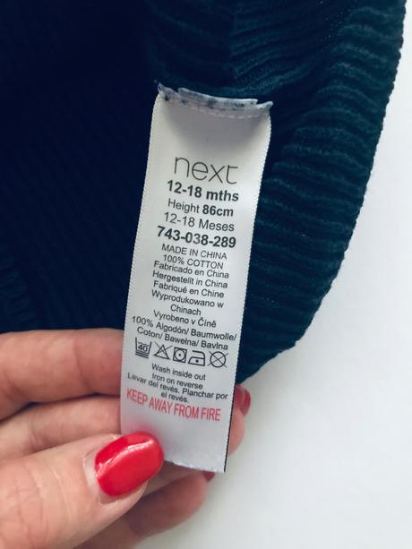 Svetr modrý next - v.12/18 měs., next,86