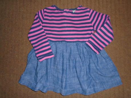 Šaty next vel 12/18 měs džínovina, next,86