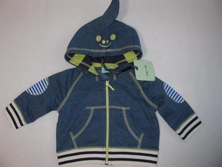 Bavlněná mikina s kapucí, 62