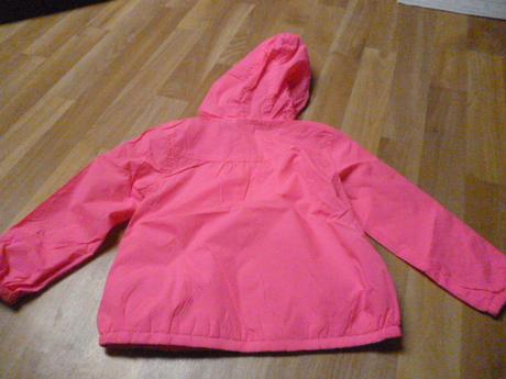 Neon šusťáková bunda vel. 3-4, f&f,104
