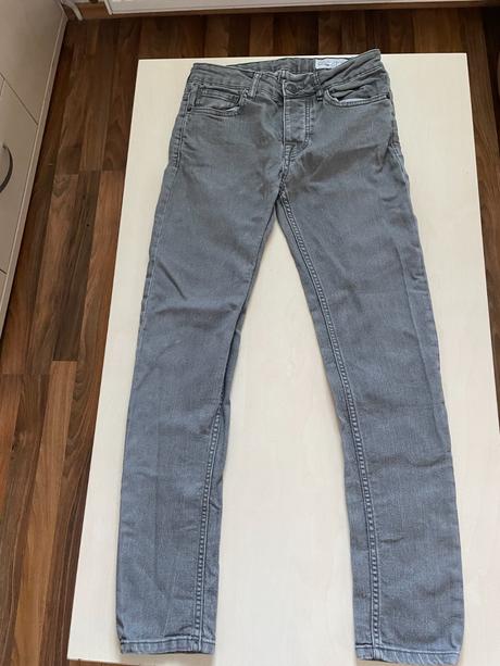 Šedé skinny džíny, vel 28/30 cca s, denim co, denim co,s