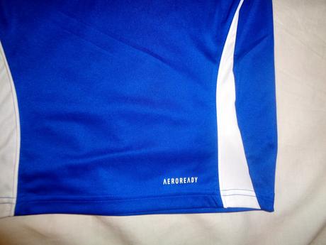 Modrobílé funkční tričko adidas 7/8 let, adidas,128