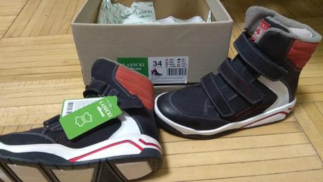 Lasocki boty vel. 34 kožené kotníkové_jako nové, lasocki,34