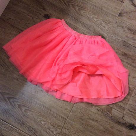 Slavnostní neon tylová sukýnka se třpytkami h&m, h&m,122