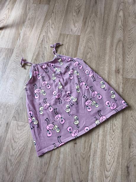Volný top s plaměňáky h&m 134/140, 140