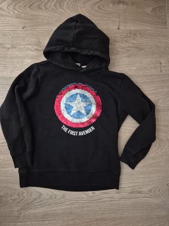 Mikina s otočnými flitry avengers zara vel. 140, zara,140