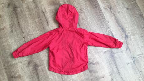 Červená šusťáková bunda (vel. 74-92), basics,86