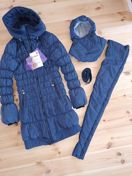 Nosící a těhotenská zimní bunda, l