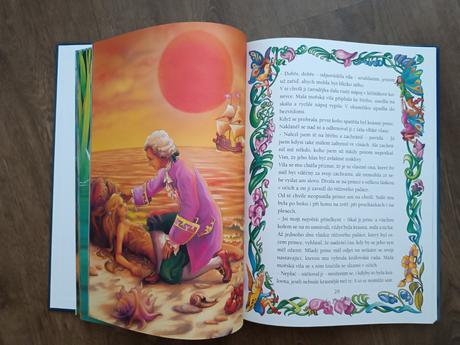 Knížka ilustrované pohádky,hans christian andersen,