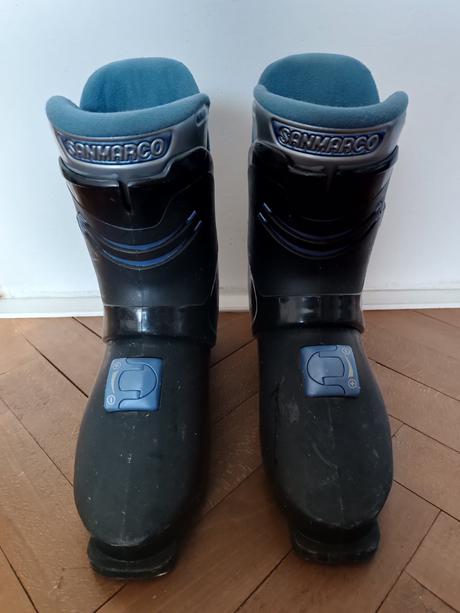 Lyžařské boty s obouváním zezadu, 45