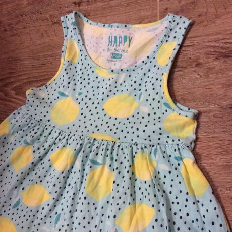 Bavlněné šaty s citróny, f&f,122