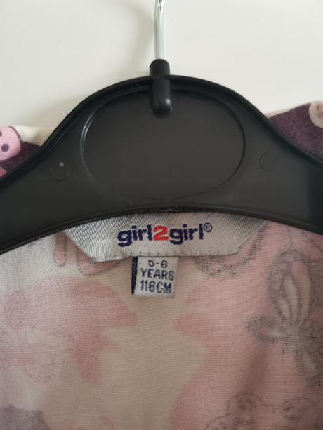 Šaty dívčí šaty s páskem vel. 116, girl2girl,116
