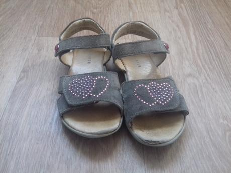 Kožené sandálky, richter,28