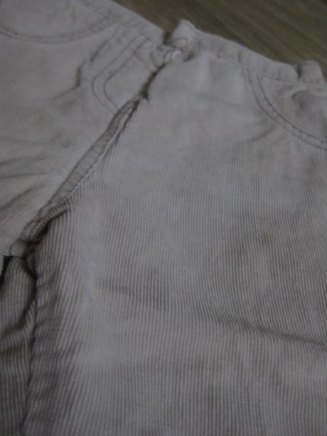 Tenké manžestrové kalhoty, 80