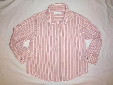 Krásná značková elegantní pruhovaná košile, 116