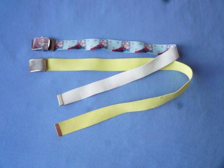 Pásek / opasek frozen + žlutý, disney