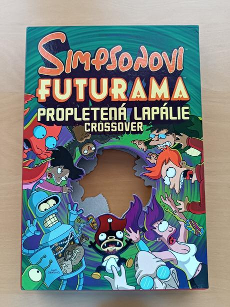 Komiks simpsonovi futurama (velká kniha+desky),