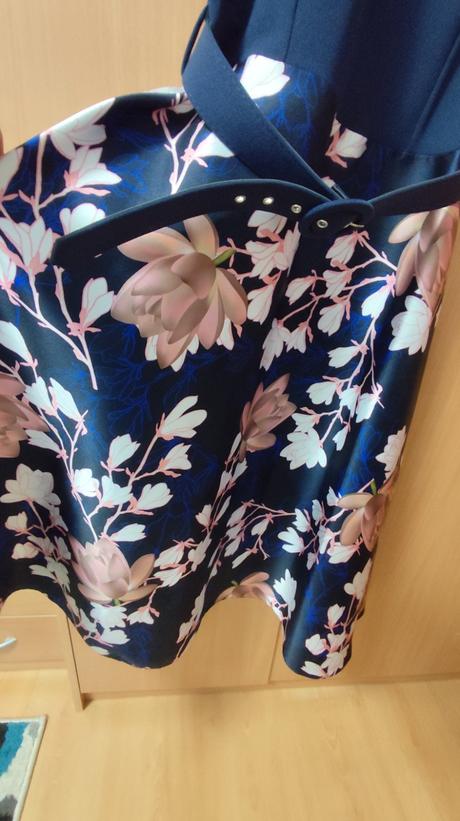 Společenské šaty luxe by dorothy perkins tm. modré, dorothy perkins,40