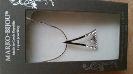 Swarovski - řetízek s přívěskem, nový, 