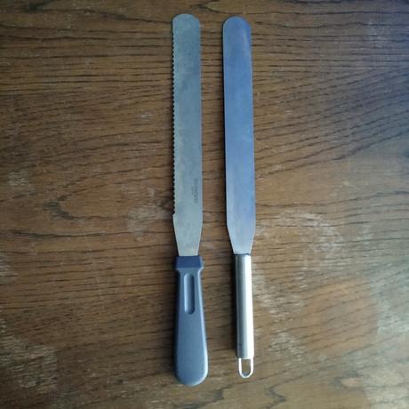 Cukrářské paletové nože,