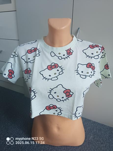 Crop-top zn."sanrio" hello kitty vel."134-140", sanrio,134