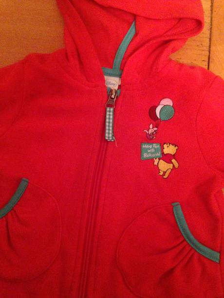 Dětská mikina medvídek pú, pooh vel. 74 - 80, disney,74