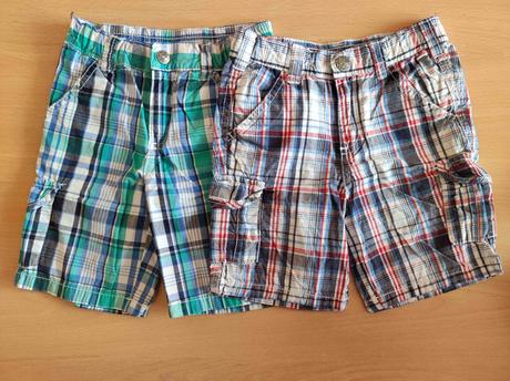 Chlapecké kraťasy kik vel. 92/98 2 kusy, kik,98