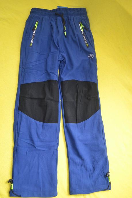 Oteplené kalhoty, s fleece, 134-164, 134 - 164