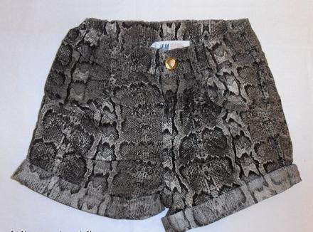I359. bavlněné šortky 5-6 let, h&m,116