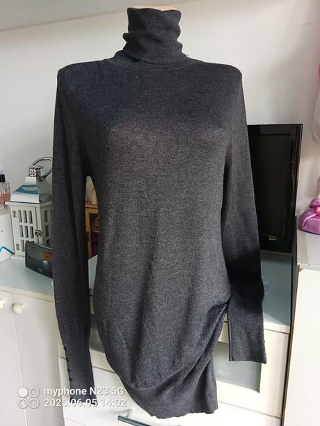 Šaty s rolákem zn."zara" vel."s", zara,s