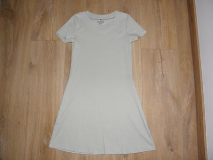Šaty z žebrovaného úpletu h&m vel.146/152, h&m,146