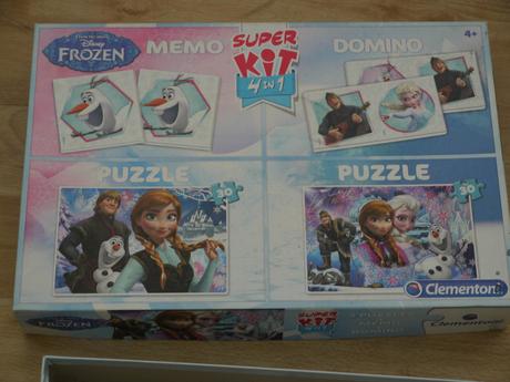 4 v 1-2krat puzzle,domino,pexeso ledove kralovstvi, 