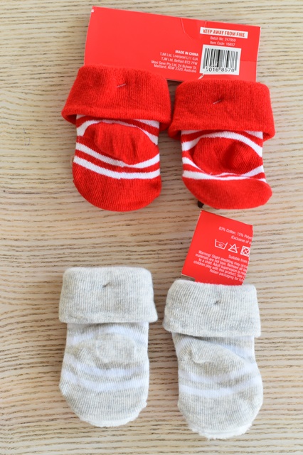 Ponožky vel. 0 - 6 m, 62