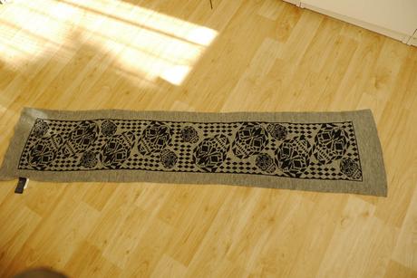 110/128 cepice h&m cerno-seda, h&m