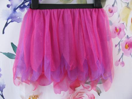 Krásná barevná tylová sukně, 116