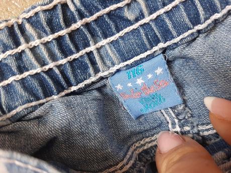 Dívčí džínové kraťasy kiki&koko 116, kiki&koko,116