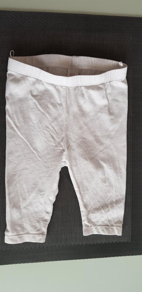Dětské bílé 3/4 legínky ca vel. 80, c&a,80