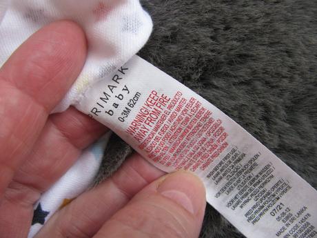 Kojenecké bavlněné body s obrázky-2ks, primark,62