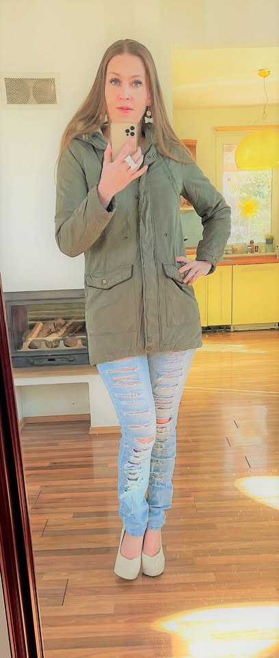 Khaki delší bunda, vel xs, atmosphere, atmosphere,xs