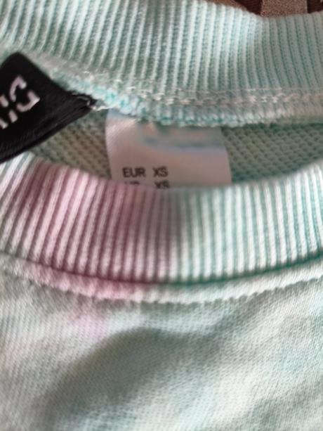 Triko krátké croptopové, h&m,164 - xs